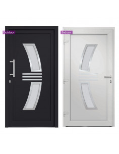 Porta di Ingresso Antracite 108x200 cm