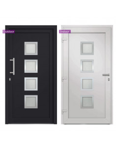 Porta di Ingresso Antracite 88x200 cm