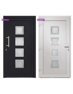 Porta di Ingresso Antracite 98x200 cm