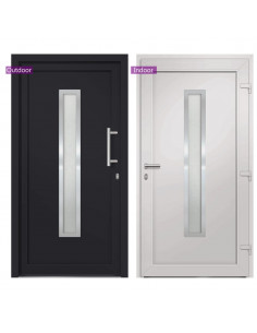 Porta di Ingresso Antracite 98x200 cm