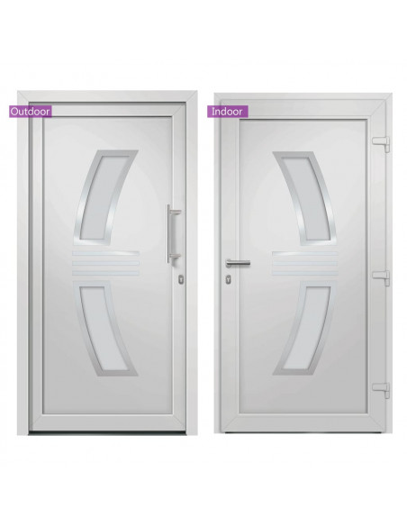 Porta di Ingresso Bianca 108x208 cm