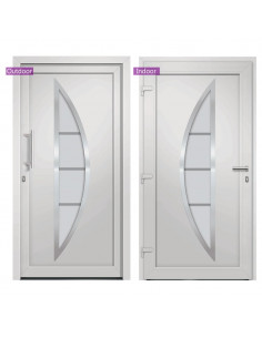 Porta di Ingresso Bianca 108x208 cm