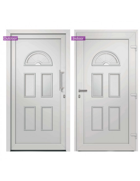 Porta di Ingresso Bianca 88x200 cm