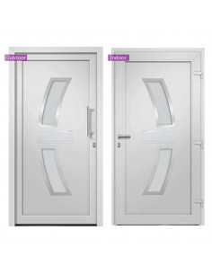 Porta di Ingresso Bianca 88x200 cm