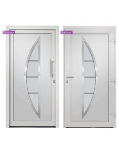 Porta di Ingresso Bianca 88x200 cm