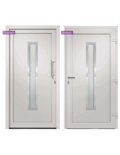 Porta di Ingresso Bianca 98x190 cm