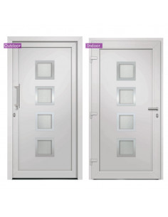 Porta di Ingresso Bianca 98x200 cm