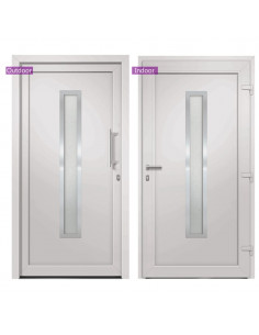 Porta di Ingresso Bianca 98x208 cm