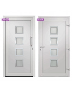 Porta di Ingresso Bianca 98x208 cm