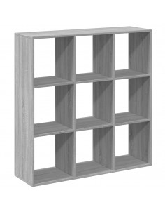 Libreria Divisorio Grigio Sonoma 102x29x103,5 cm in Truciolato 2