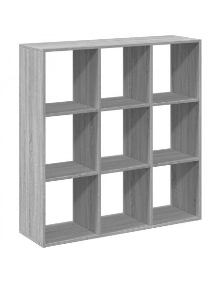 Libreria Divisorio Grigio Sonoma 102x29x103,5 cm in Truciolato