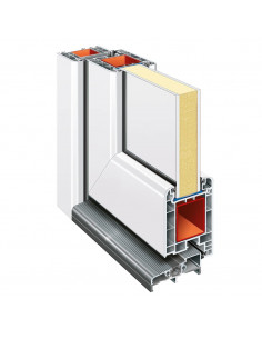 Porta Ingresso Bianca 98x208 cm in PVC