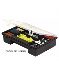 Porta minuteria Stanley STST1 70720 Sort Master Light Nero e Trasparen