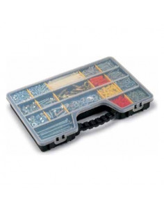 Porta minuteria Terry 1000624 ORGANIZER 24 Ps Nero e Trasparente