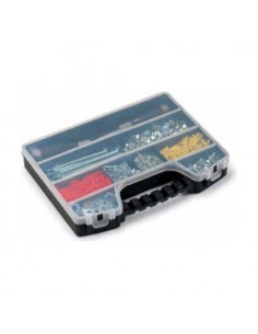 Porta minuteria Terry 1002218 ORGANIZER 13 Ps Nero e Trasparente