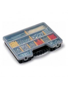 Porta minuteria Terry 1002219 ORGANIZER 16 Ps Nero e Trasparente