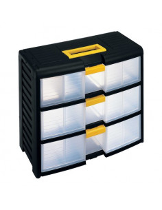 Porta minuteria Terry 1002301 STORE AGE 42002 Nero e Trasparente