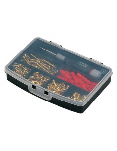 Porta minuteria Terry 1002308 ORGANIZER 7 Ps Nero e Trasparente