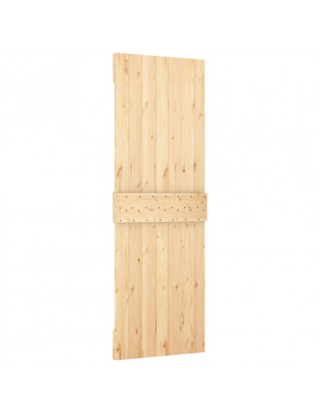 Porta NARVIK 70x210 cm in Legno Massello di Pino