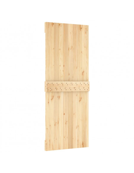 Porta NARVIK 80x210 cm in Legno Massello di Pino