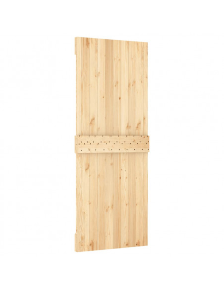 Porta NARVIK 80x210 cm in Legno Massello di Pino