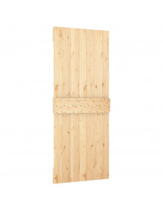 Porta NARVIK 85x210 cm in Legno Massello di Pino