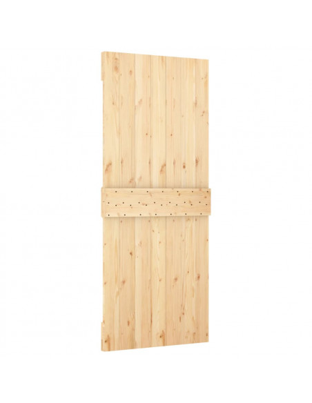 Porta NARVIK 85x210 cm in Legno Massello di Pino