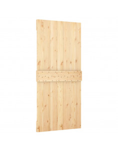 Porta NARVIK 95x210 cm in Legno Massello di Pino