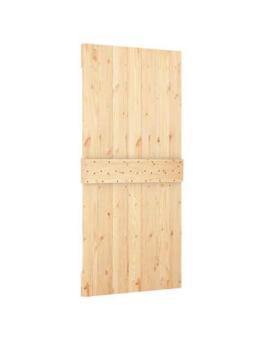 Porta NARVIK 95x210 cm in Legno Massello di Pino
