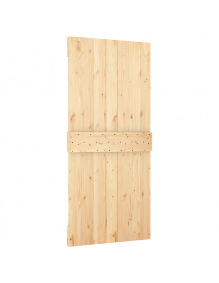 Porta NARVIK 95x210 cm in Legno Massello di Pino