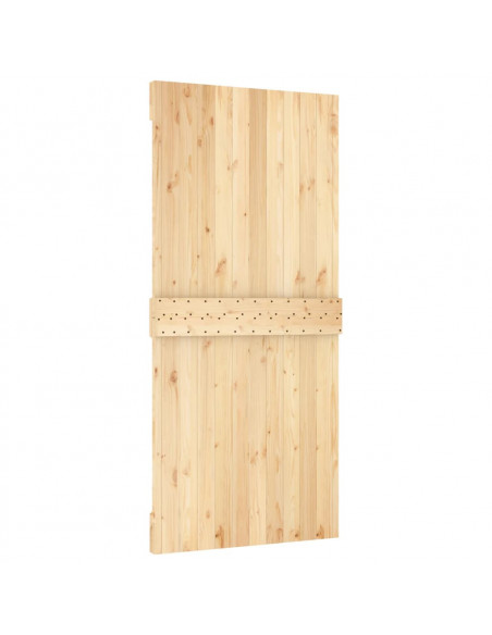 Porta NARVIK 95x210 cm in Legno Massello di Pino