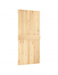 Porta NARVIK 95x210 cm in Legno Massello di Pino