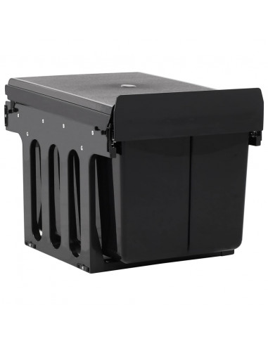 Cestino Estraibile per Mobile Cucina Chiusura Ammortizzata 48 L