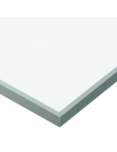 Porta Scorrevole con Fermi in Vetro ESG e Alluminio 90x205 cm