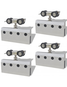 Porta Scorrevole Doppia in Vetro