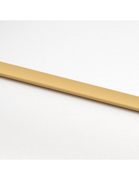 Porta Scorrevole Dorata 76x205 Vetro Smerigliato ESG Alluminio