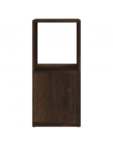 Armadietto Girevole Rovere Fumo 34,5x34,5x75,5 cm Truciolato