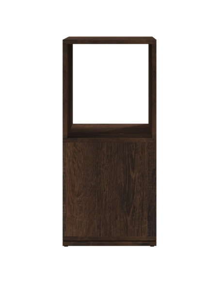 Armadietto Girevole Rovere Fumo 34,5x34,5x75,5 cm Truciolato