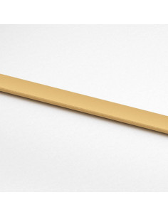 Porta Scorrevole Oro 102,5x205 Vetro Smerigliato ESG Alluminio