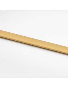 Porta Scorrevole Oro 102,5x205 Vetro Smerigliato ESG Alluminio