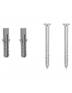 Portabici per 2 Biciclette Acciaio Nero