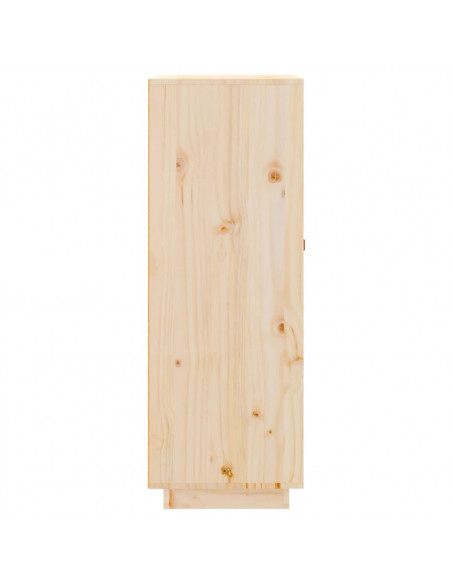 Portabottiglie 45x34x100 cm in Legno Massello di Pino