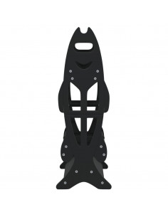 Portacanne da Pesca per 16 Canne Nero