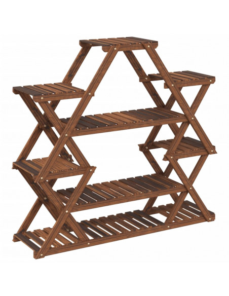 Portafiori 110x25x105 cm in Legno Massello di Abete