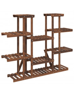 Portafiori 110x25x110,5 cm in Legno Massello di Abete