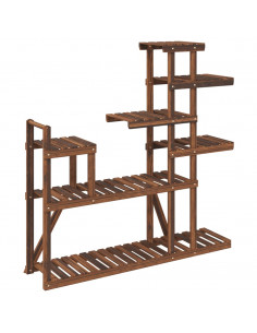 Portafiori 110x25x111 cm in Legno Massello di Abete