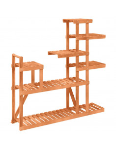 Portafiori 110x25x111 cm in Legno Massello di Abete