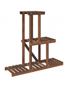 Portafiori 81x25x75,5 cm in Legno Massello di Abete