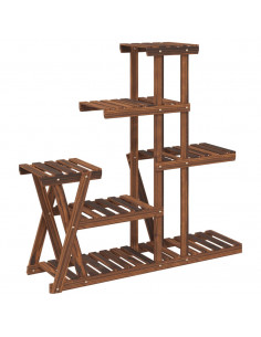 Portafiori 95x25x96 cm in Legno Massello di Abete