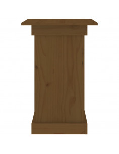 Portafiori marrone miele 40x40x60 cm in Legno Massello di Pino